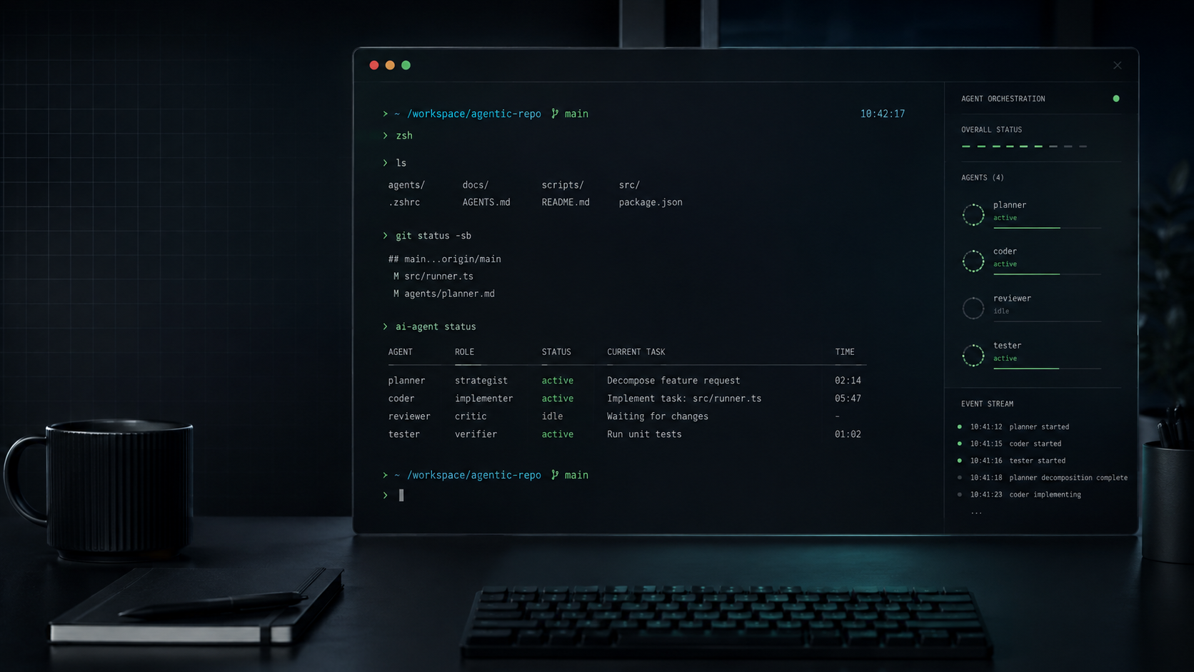Эволюция консоли: Дзен терминала на стыке ZSH и ИИ-агентов